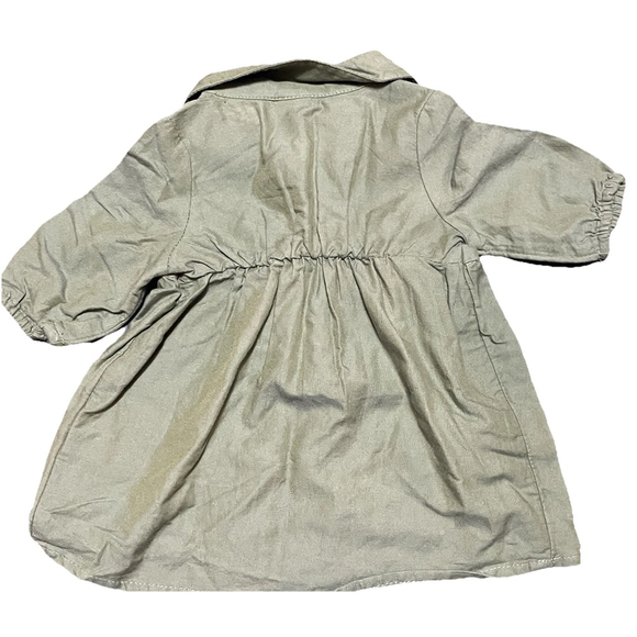 Girls Size 0-3 Old Navy NWT Green Dress - Picture 3 of 4